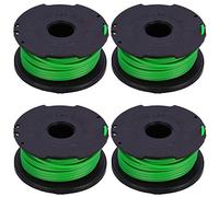 SPARES2GO Spool & Line Refill for Black + Decker GL7033 GL8033 GL9035 STB3620L Grass Strimmer Trimmer (Pack of 4)
