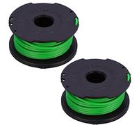 SPARES2GO Spool & Line Refill for Black + Decker GL7033 GL8033 GL9035 STB3620L Grass Strimmer Trimmer (Pack of 2)