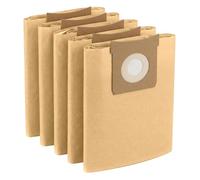 SPARES2GO Strong Bags for Titan 16L 20L 30L 40L Vacuum Cleaner (Pack of 5) | High filtration and Dust Capture, Tear Resistant Bag and Collar, Perfect Fit Every Time