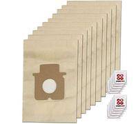 SPARES2GO Strong Dust Bags Compatible with Panasonic MC-CG461 MC-CG463 Vacuum Cleaner (Pack of 10 + Freshener Tabs)