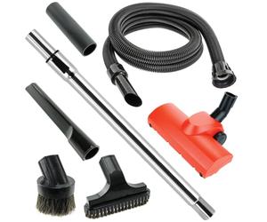 SPARES2GO Telescopic Rod + Turbine Tool Kit + Hose for Numatic Henry Hetty | 940mm Rod, Turbine Brush Head, Crevice Tool, Dusting Head, Stair Tool, 2.5m Flexible Hose