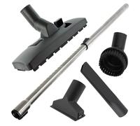 SPARES2GO Telesopic Rod Floor Brush Tools Kit for Miele Vacuum Cleaners | Fits: Classic C1, C2, C3, S2111, S4, S5, S6, S7, S8310 Power, S8320 Cat & Dog, 35mm Push-fit Connection