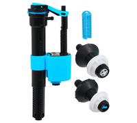 Spares2Go Toilet Cistern Fill Valve Universal Dual Height Adjustable 4-In-1 Water Float Kit (Bottom Or Side Entry)