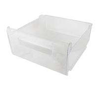 SPARES2GO Top Upper Middle Drawer Container Basket for Hoover Fridge Freezer (390mm x 380mm x 180mm)