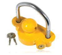 Spares2Go Tow Ball Lock Caravan Trailer Hitch Heavy Duty Universal Coupler Horse Box