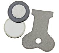 SPARES2GO Transducer Discs Disks for Dimplex Electric Heater / Fire (Pack of 2)