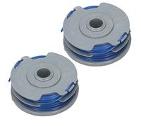 SPARES2GO Twin Line & Spool for Spear & Jackson HG500B Trimmer Strimmer (Pack of 2)