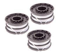 SPARES2GO Twin Line Spool for Spear & Jackson S3525ET Strimmer Trimmer (Pack of 3)