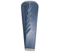 Spares2Go Twisted Log Splitter Wedge Heavy Duty Steel Wood Splitting Chisel Spike (2.5Kg, 9")