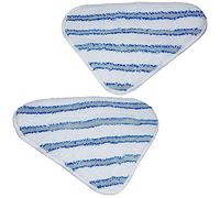 SPARES2GO Type AC33 Textile Pads for Hoover SteamJet Steam Express Steam Cleaner Mop (Pack of 2)