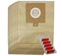 Spares2go Type E59 U59 Dust Bags for Electrolux Boss/Powerlite Vacuum Cleaners (10 Pack + 5 Bag Freshener Sticks)