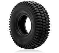 SPARES2GO Tyre 3.00-4 Pneumatic Mobility Scooter Block Tread 300x4 3.00x4 260x85 4" Rim