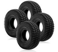 SPARES2GO Tyre 3.00-4 Pneumatic Mobility Scooter Block Tread 300x4 3.00x4 260x85 4" x 4