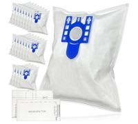 SPARES2GO Ultra Strong Bags for Miele S8310 Power Plus S8320 Cat & Dog Vacuum Cleaners (Pack of 20 + Air Filters)
