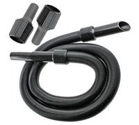 Universal 6m Vacuum Cleaner Extension Pipe Hose Kit 6 Metre Hose + 3 x Adaptors