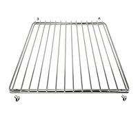 SPARES2GO Universal Adjustable BBQ Grill Shelf for Barbecue (360 to 530mm) | Fully Extendable 36cm to 53cm, Strong Steel Shelf, Arms Lock in Place, Suitable for Most Models of Barbeque