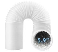 Spares2Go Universal Air Con Vent Hose Air Conditioner Duct Ac Outlet Pipe 5.9" X 6M