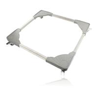 SPARES2GO Universal Appliance Wheels Fridge Freezer Washing Machine Furniture Mover Adjustable Stand Trolley with Brakes (100KG Load)