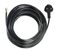 Spares2Go Universal Cable 3 Core 13A 1.5mm Uk Plug For Air Con Purifier Conditioner Cooling Fan 10M