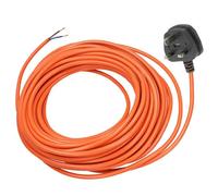 Spares2Go Universal Cable & Lead Plug For Strimmers, Trimmers, Hedge, Cutters, Lawnmowers (2-Core, 12 Metre)