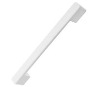 Spares2go Universal Chest Freezer Commercial Fridge White Door Handle | Length: 320mm, Width: 25mm, Depth: 40mm, Minimum hole distance: 240mm, Maximum hole distance: 285mm