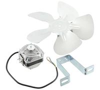 SPARES2GO Universal Commercial Fridge Freezer Fan Motor Kit (1300RPM, 10/40W)