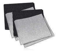 SPARES2GO Universal Cooker Hood Grease Filter Kit for Kitchen Extractor Fan Vent (4 x Grease, 2 x Carbon Filters)