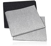 SPARES2GO Universal Cooker Hood Grease & Odour Filter Kit for Kitchen Extractor Fan Vent (2 Grease + 1 Odour Filter)