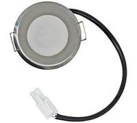 SPARES2GO Universal Cooker Hood LED Light Vent Extractor Lamp Round (54.5mm diameter, 1.6W, 240V)