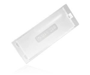 Spares2Go Universal Cooker Hood Light Diffuser Lens Cover Plate (145mm X 54mm)