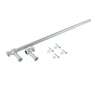 Spares2go Universal 'Cut to size' Door Handle/Towel Rail For Oven Cookers (Silver)