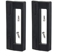 Spares2go Universal Door Handle, Compatible with Fridgemaster Fridge Freezer (Pack of 2, 190mm, Black)