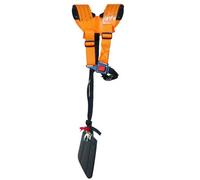 Spares2Go Universal Double Harness Brushcutter Strimmer Trimmer Heavy Duty Padded Support (One Size)