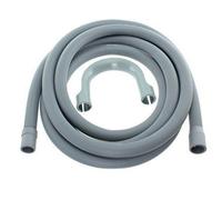 Spares2Go Universal Extra Long Water Pipe Outlet Hose For Washing Machine (4M 19mm & 22mm Connection)