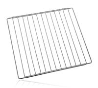 SPARES2GO Universal Fridge Freezer Shelf Adjustable Rack (Pack of 1) | Extendable Shelving with Locking Arms, Chrome Plated Steel, Depth: 310mm, Width: 345mm to 565mm