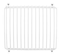 Spares2Go Universal Fridge Refrigerator Freezer Shelf White, Adjustable, Plastic Coated, Extendable Arms (Small / Medium)