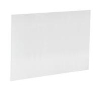 Spares2Go Universal Fridge Shelf Crisper Cover Clear Cut To Size 520mm X 350mm