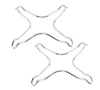 SPARES2GO Universal Gas Hob Pan Support Moka Trivet Stand (Medium, 165mm, Pack of 2)