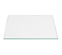 SPARES2GO Universal Glass Fridge Shelf Replacement Refrigerator (400mm x 290mm)