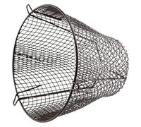 Spares2Go Universal K6 Plastic Coated Terminal Guard Round Boiler Flue Cage (11.5'' / 290mm) Brown