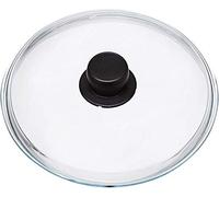 SPARES2GO Universal Large Glass Lid for Saucepans, Rice Cookers & Frying Pans (30cm)