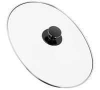 SPARES2GO Universal Large Oval Glass Lid & Knob Handle for 5.5L 6L 6.5L Slow ...