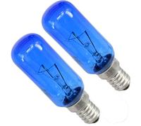 Spares2go Universal Light Bulb Lamp SES (E14) 25W 230-240V For Fridge Freezer (Pack of 2)