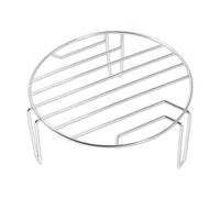 Spares2Go Universal Microwave Grill Wire Rack Stainless Steel Turntable Stand For 17L 18L 19L 20L Models (210mm)
