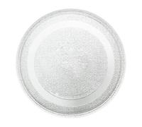 Spares2Go Universal Microwave Turntable Plate Smooth Flat Glass Dish Tray (9.65" / 24.5Cm / 245mm)
