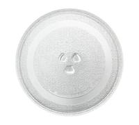 Spares2Go Universal Microwave Turntable Plate Y Type Glass Dish Tray (9.65" / 24.5Cm / 245mm)