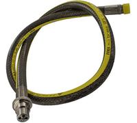 SPARES2GO Universal Oven Cooker Gas Supply Hose Pipe (4ft 1/2 inch, Straight Bayonet, BS EN14800 CE)