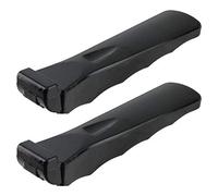 SPARES2GO Universal Oven Cooker Grill Pan Moulded Grip Detachable Handle (Pack of 2)