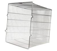 SPARES2GO Universal Rectangular Terminal Flue Guard for Non-Condensing Oil Boiler (11" x 11" x 10.5")
