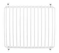 SPARES2GO Universal Small Fridge Freezer Shelf Adjustable White Plastic Coated Extendable Arms (360mm - 560mm x 320mm)